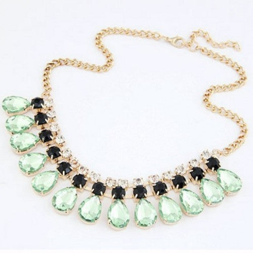 Collar Statement Gemstone Necklaces Pendant