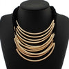 Choker Rubber Band Pass Bright Necklace