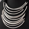 Choker Rubber Band Pass Bright Necklace