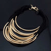 Choker Rubber Band Pass Bright Necklace