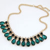 Collar Statement Gemstone Necklaces Pendant